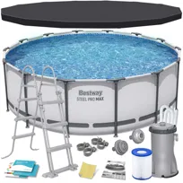 Basen stelażowy ogrodowy Bestway 427x122 cm zestaw 10w1 5612X