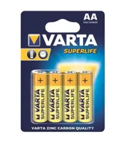 Bateria cynkowa AA VARTA Superlife BAVA 2006, 4 szt.