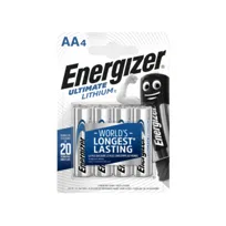 Baterie litowe Energizer Ultimate Lithium AA 4 pack