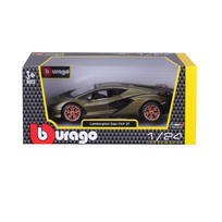 BBurago, Lamborghini SIAN FKP 37 matte green 1:24 Bburago
