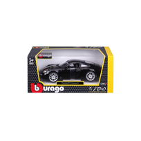 BBurago, model Metalowy Porsche 911 Carrera S Czarny 1/24