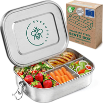 Bento Box ze stali nierdzewnej 1,4 l 5 przegródek lunchbox na wynos