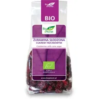 Bio Planet, Żurawina słodzona cukrem trzcinowym Bio, 100 g