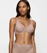 Biustonosz Triumph Wild Rose Sensation miękki Minimizer z fiszbinami 90F