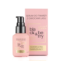 BLACK & BERRY serum ultranawilżające, dwufazowe, lekkie i poprawiające koloryt 30ml E-Fiore