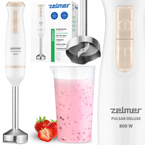 BLENDER RĘCZNY ZELMER KUCHENNY WIELOFUNKCYJNY MIKSER ROBOT TURBO 800W Zelmer