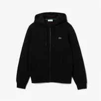 Bluza męska Lacoste SH9626 031 rozpinana z kapturem Regular Fit czarna, Rozmiar L