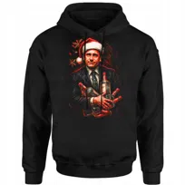 BLUZA ŚWIĄTECZNA MĘSKA THE OFFICE MICHAEL SCOTT NADRUK PREZENT BAWEŁNA L