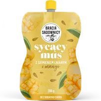 Bracia Sadownicy Sycący Mus Z Siemieniem Lnianym I Mango 200 G