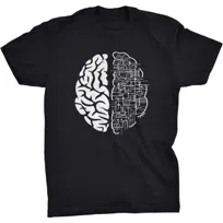 Brain Koszulka Mózg Inteligencja Wiedza Prezent