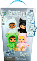Bratz Bratziez Bling zestaw 6 pluszaków 20 cm z cyrkoniami i zawieszką, maskotki na 25-lecie marki, prezent dla fanki