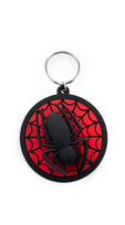 Brelok do kluczy Spiderman Web zawieszka gumowa prezent dla fana Pyramid International