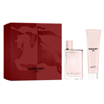 Burberry Her 50ml woda perfumowana + 75ml balsam do ciała Zestaw Set