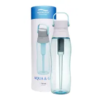 Butelka Aqua&Go Tritan z filtrem – Sky Blue 750ml
