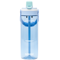 Butelka ze słomką na wodę z tritanu bidon sportowy Dupla 750ml - Sky Cloud KAMBUKKA
