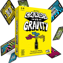 Cards vs Gravity gra imprezowa karciana wersja angielska z torbą