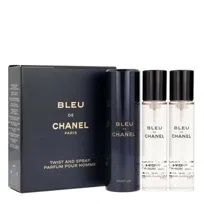 chanel bleu de chanel woda perfumowana 20 ml   zestaw  