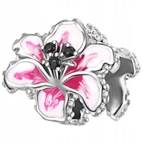 Charms do Pandora Zawieszka Charms Różowa Orchidea Charmsy Trusky