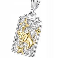 Charms Zawieszka Charms Znak Zodiaku Byk Srebro 925 Charmsy Trusky
