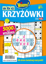 Chwila dla Ciebie Wydanie Specjalne ABC Krzyżówki Wydawnictwo Bauer Sp z o.o. S.k.