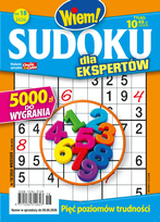 Chwila dla Ciebie Wydanie Specjalne Sudoku dla Ekspertów
