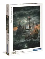 Clementoni, puzzle, Statek piracki, 1500 el.