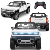 Coil Zdalnie Sterowany Samochód Terenowy 4X4 Auto Rc Pilot Duży Hummer Biały
