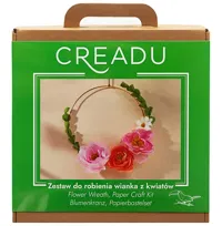 Creadu, zestaw do robienia kwiatów z krepiny