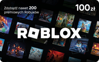 Cyfrowa karta podarunkowa Roblox 100 zł Roblox