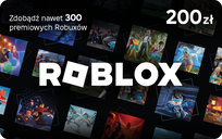 Cyfrowa karta podarunkowa Roblox 200 zł Roblox