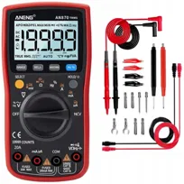 Cyfrowy multimetr miernik uniwersalny LCD z podświetleniem Aneng AN870 Pro