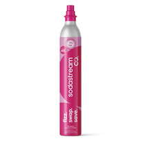 Cylinder CO2 SODASTREAM QuickConnect - różowy nabój gazowy do saturatora Terra Duo Art 425g do 60l napojów wielorazowy ekologiczny