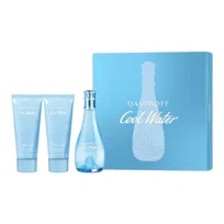 Davidoff, Cool Water Woman, zestaw kosmetyków, 3 szt.
