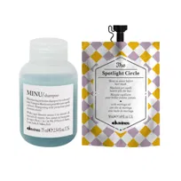 Davines Minu szampon 75ml + Circle Chronicles Spotlight Circle maska 50ml