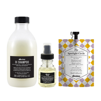 Davines OI Oil Shampoo 280ml + Davines OI Oil 50ml + Davines The Circle Chronicles Spotlight Circle Mask 50ml