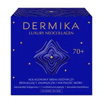 Dermika Luxury Neocollagen, Kolagenowy Krem Odżywczy 70+ Na Dzień I Na Noc, 50 ml