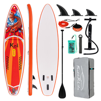 Deska SUP Dmuchana 350 cm Stand Up Paddle Zestaw Kompletny do Pływania po Wodzie