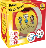 Dobble Kicia Kocia, gra rodzinna, Rebel
