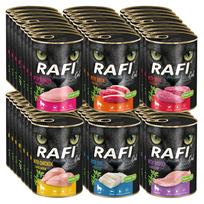 DOLINA NOTECI RAFI karma dla kota mix smaków 48x 400g
