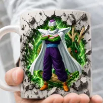 Dragon Ball z Piccolo prezent dla fana kubek 3d manga anime