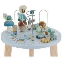Drewniany stolik edukacyjny Forest Friends, Little Dutch