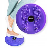 DrFit Dysk twister z wypustkami krążek obrotowy masaż fitness ø 25cm fiolet
