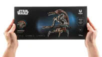 Droideka Star Wars Gwiezdne Wojny ruchomy model 3D do składania Ugears