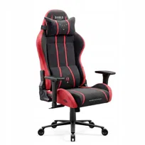 Duży Fotel Gamingowy Obrotowy DIABLO X-One 2.0 XL King Czerwony Bloody Mary