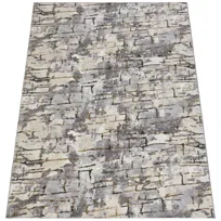 Dywan Nowoczesny Etna 120x170cm Przecierka Szary