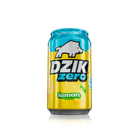 Dzik Zero lemon napój gazowany bez kofeiny i cukru 330ml Inna marka