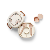 ELODIE DETAILS - duży lunchbox, Blue Garden