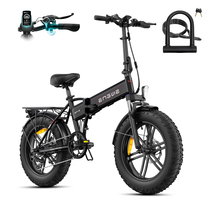 ENGWE EP-2 Boost Elektryczny Rower Składany 20” Fatbike, 250W, 48V 13Ah, Zasięg do 120 km, 25 km/h, Amortyzacja Przednia, 7 Biegów, Hamulce Tarczowe,