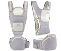 Ergonomiczne nosidełko dla niemowlaka - AMY 10w1 - 0-36 miesięcy, szare