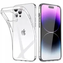 Etui Do Apple Iphone 16 Pro Pokrowiec Gruby Jelly Case 2Mm Bezbarwne Pokrowiec Case Obudowa Futerał